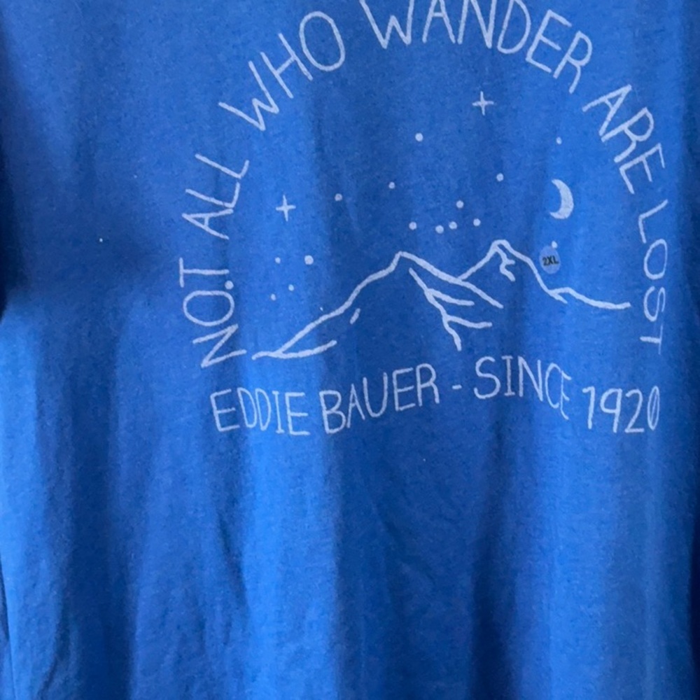 Eddie Bauer Midnight Blue Wanderer Tee - Picture 2 of 4